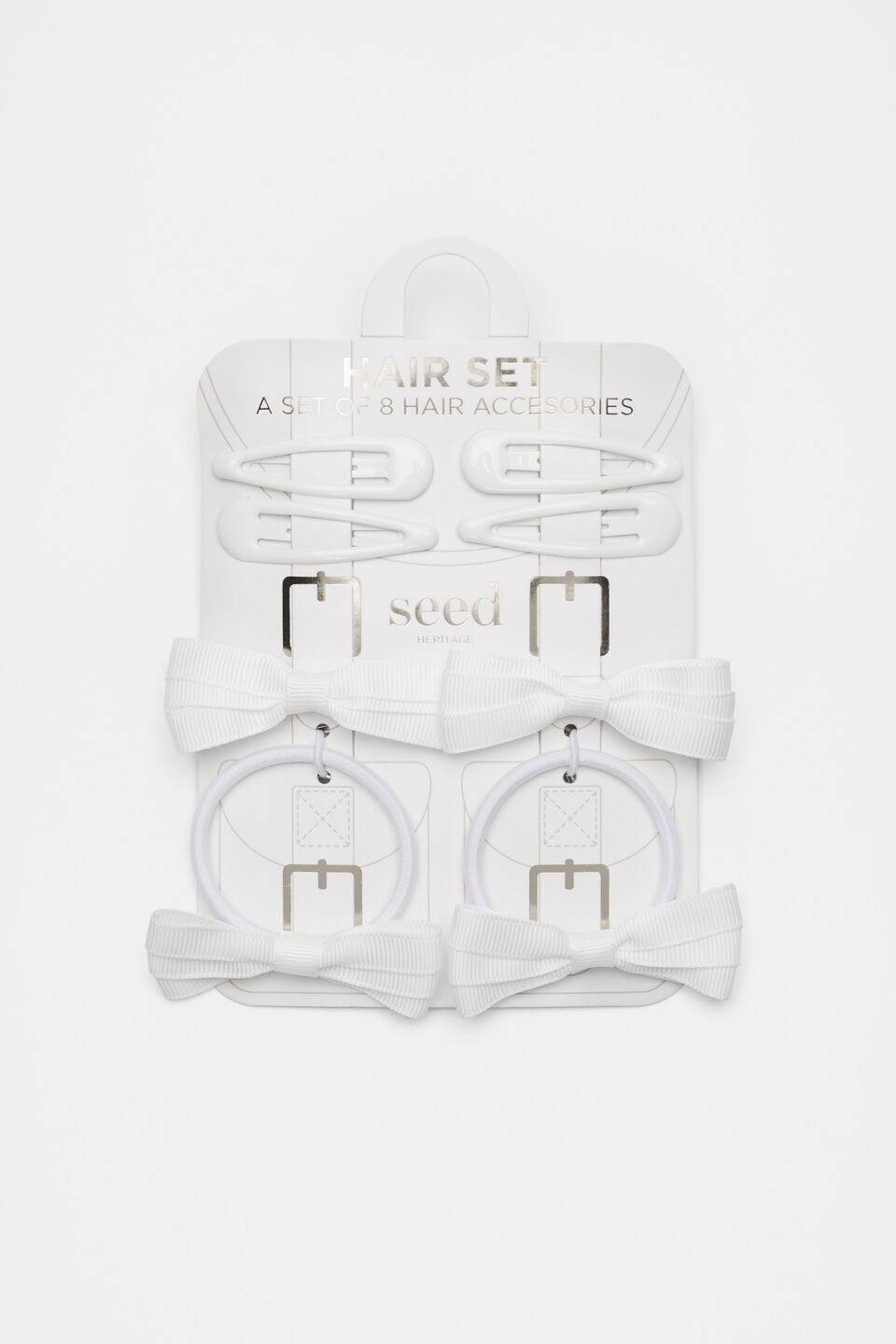 Back To School Hair Set  White