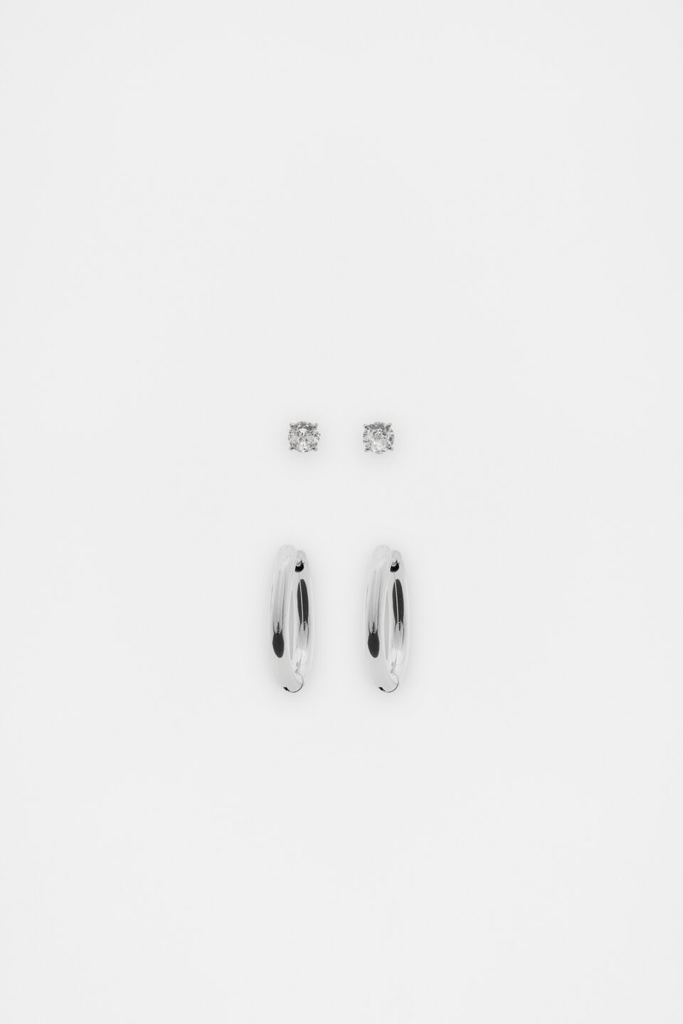 Waterproof Huggie Ear Pack  Silver