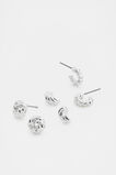 Looped Ear Pack  Silver  hi-res