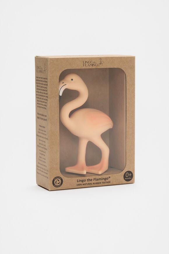 Lingo The Flamingo  Peach  hi-res