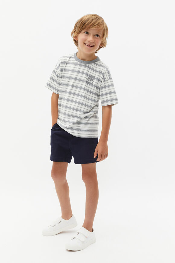 Core Stripe Tee  Storm Marle  hi-res