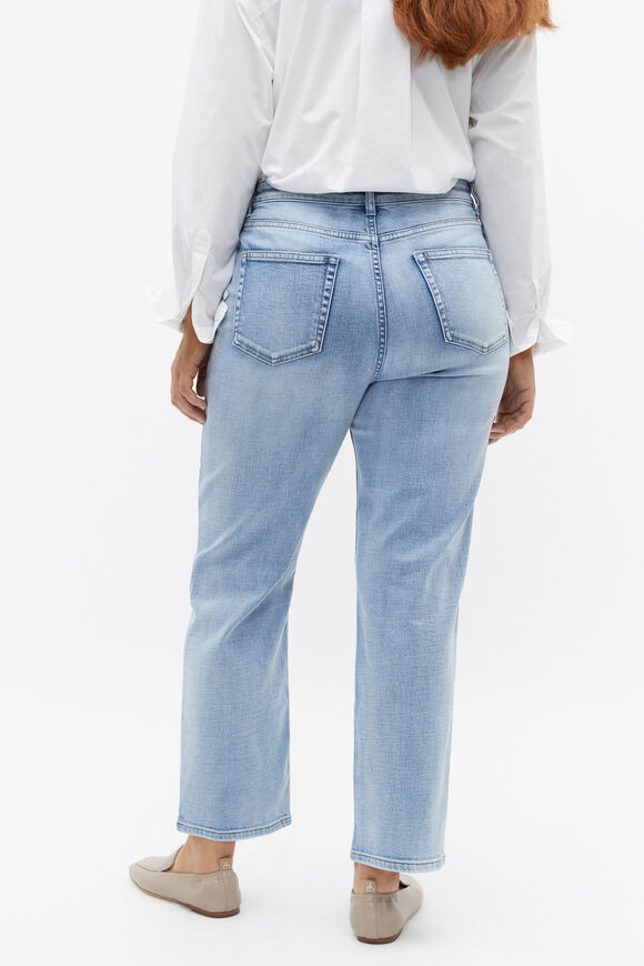 Core Straight Leg Stretch Jean  Mid Blue Wash  hi-res