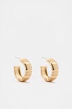 Creases Hoops  Gold  hi-res