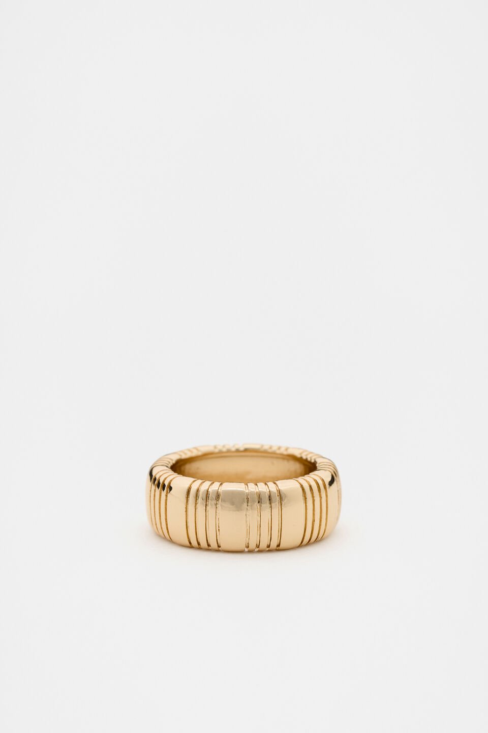 Creases Ring  Gold