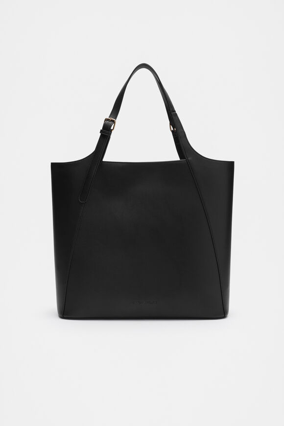 Buckle Detail Tote  Black  hi-res