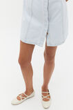 Cameron Triple Strap Ballet Flat  Cream Patent  hi-res