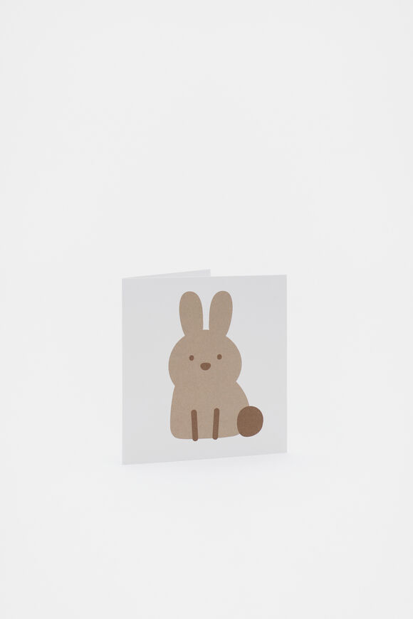 Bunny Card  Multi  hi-res