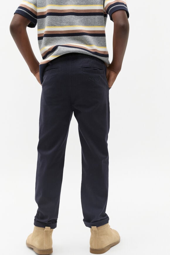 Core Logo Chino  Midnight Blue  hi-res