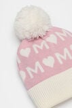 Heart Initial Beanie  M  hi-res