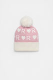 Heart Initial Beanie  R  hi-res