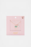 Bunny Initial Necklace  E  hi-res