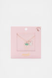 Bunny Initial Necklace  L  hi-res