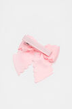Heritage Scallop Bow Duck Clip  Rose Petal  hi-res