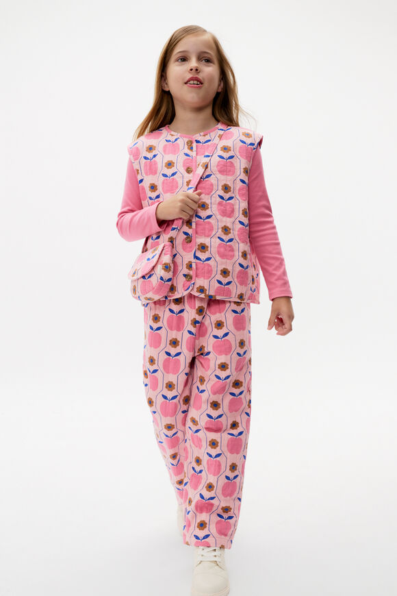 Apple Quilted Pant  Rose Petal  hi-res