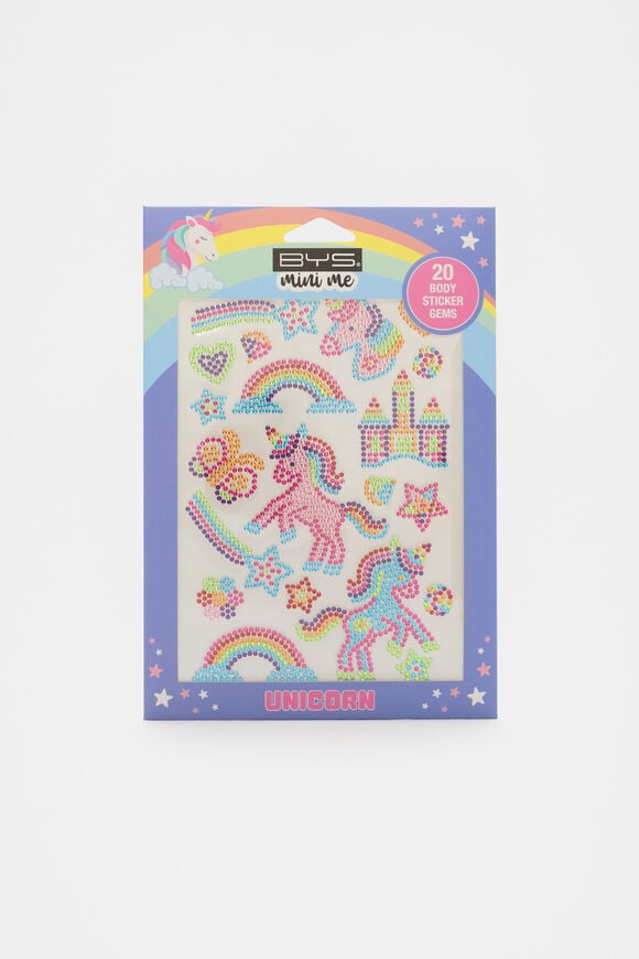 Unicorn Body Gems  Multi  hi-res