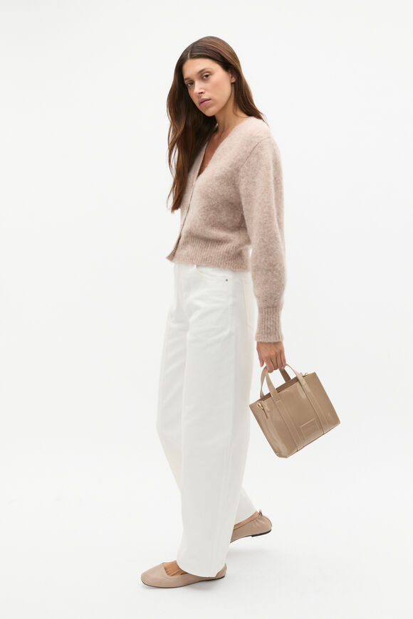 Lofty Button Knit Cardigan  Cookie Marle  hi-res