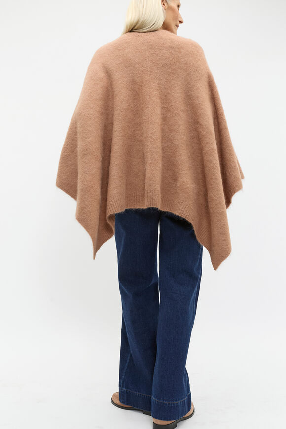 Fluffy Textured Wrap  Amaretto  hi-res