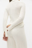 Boucle Knit Top  Light Cream  hi-res