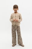 Cable Knit Cardigan  Caramel Marle  hi-res