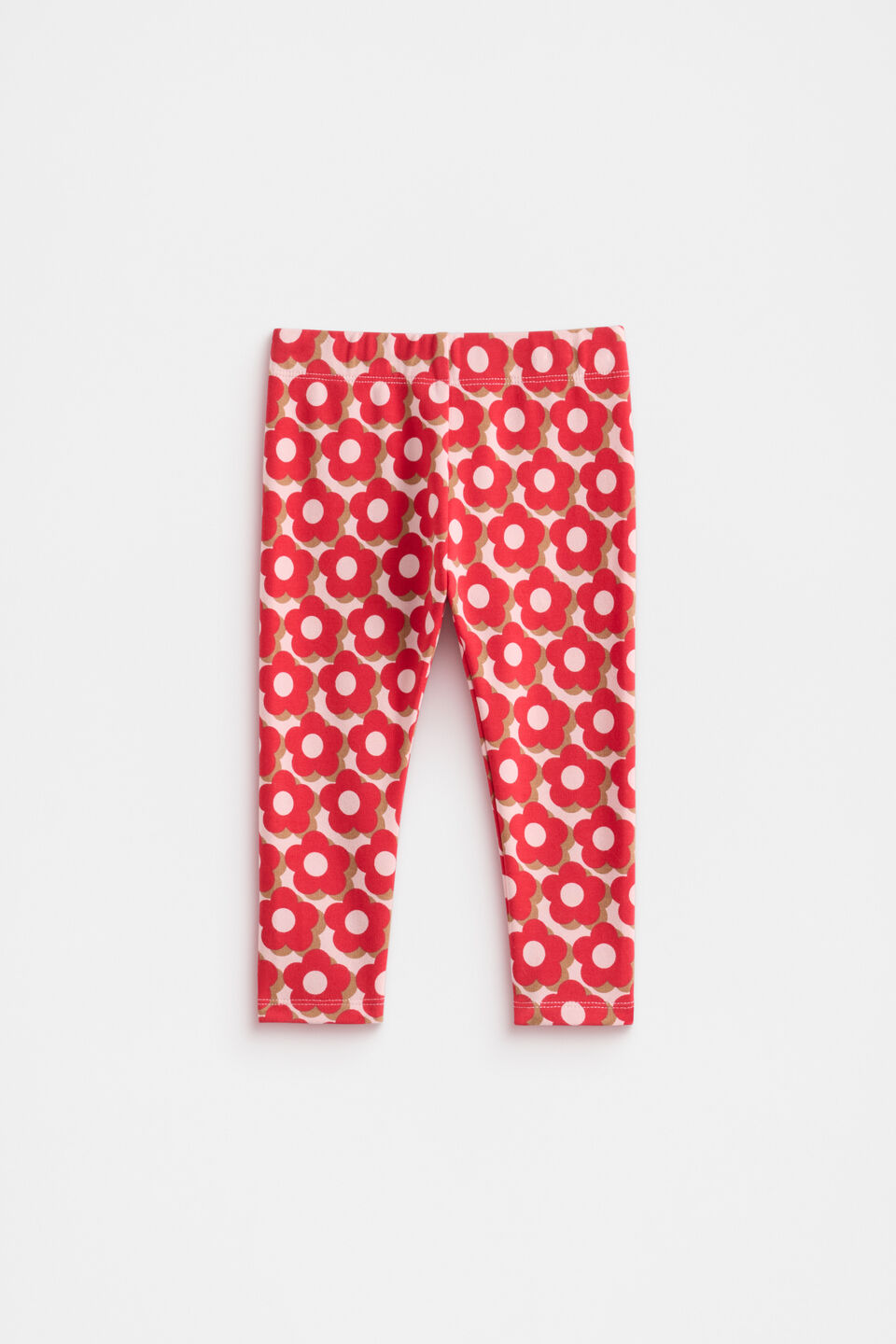 Flower Legging  Chilli Red