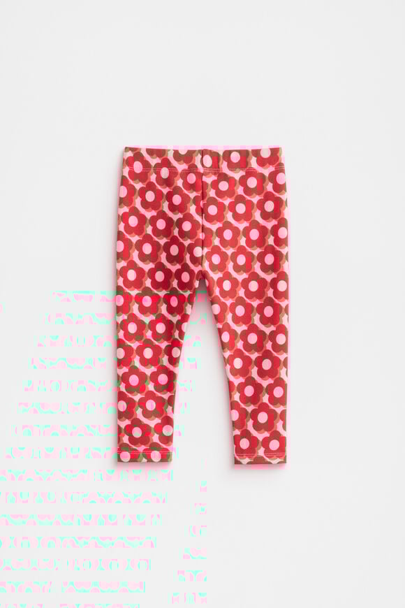 Flower Legging  Chilli Red  hi-res