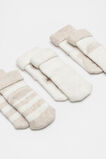 Bear Terry Sock  Oat Marle  hi-res