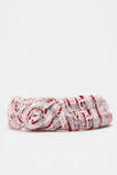 Tweed Knot Bow Headband  Multi  hi-res