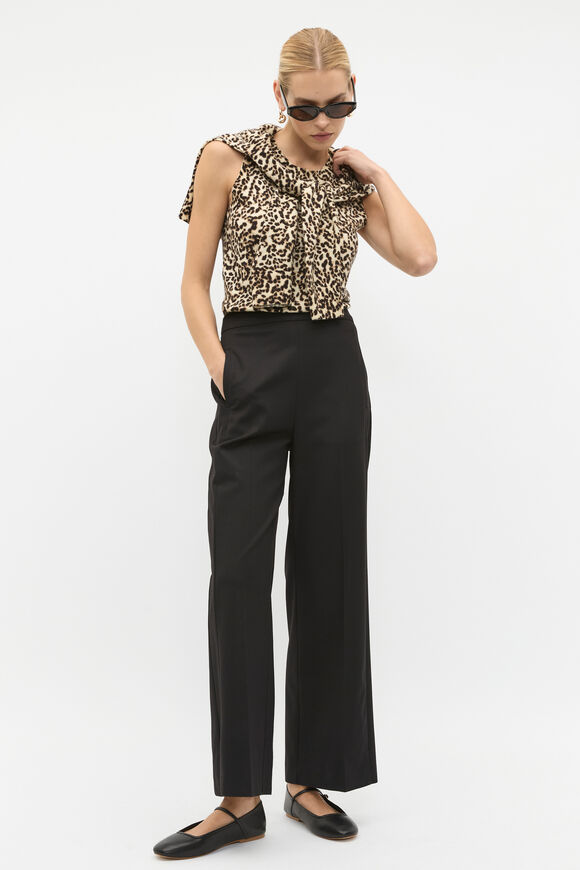 Leopard Print Vest  Animal Print  hi-res