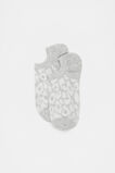 Ocelot Sneaker Sock  Light Grey Marle  hi-res