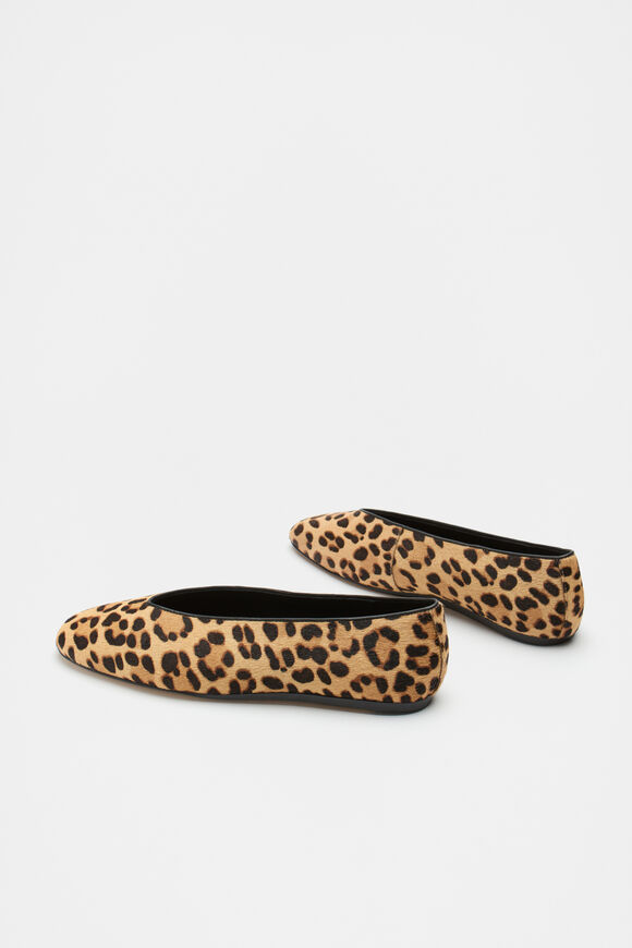 Margot Animal Print Ballet Flat  Ocelot  hi-res