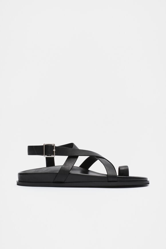 Tori Footbed Sandal  Black  hi-res