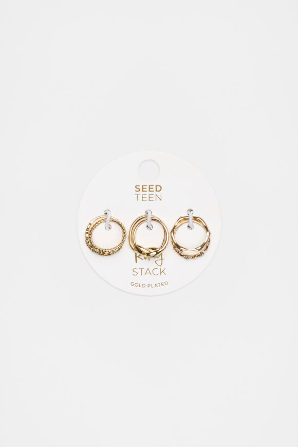 Ring Set  Gold  hi-res