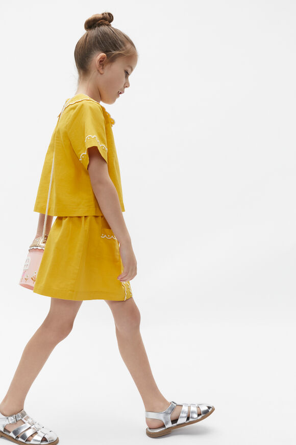 Scallop Trim Skirt  Sundaze  hi-res