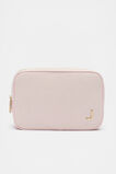 Initials Make Up Bag Rose Petal  J  hi-res