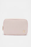 Initials Make Up Bag Rose Petal  R  hi-res