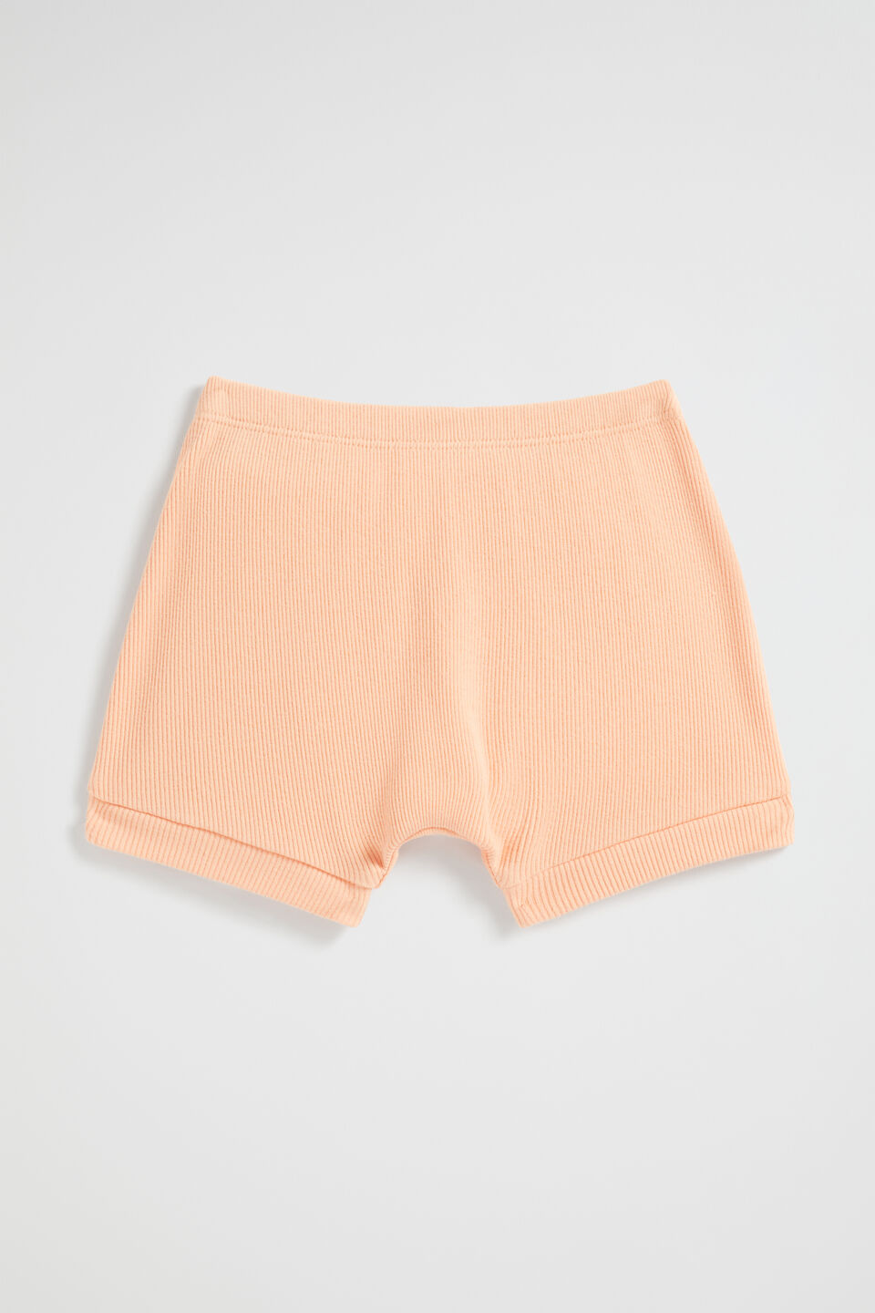 Rib Bloomer  Peachy Coral