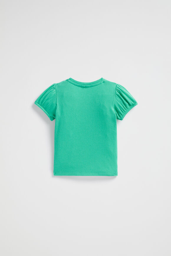 Core Rib Tee  Jade Green  hi-res
