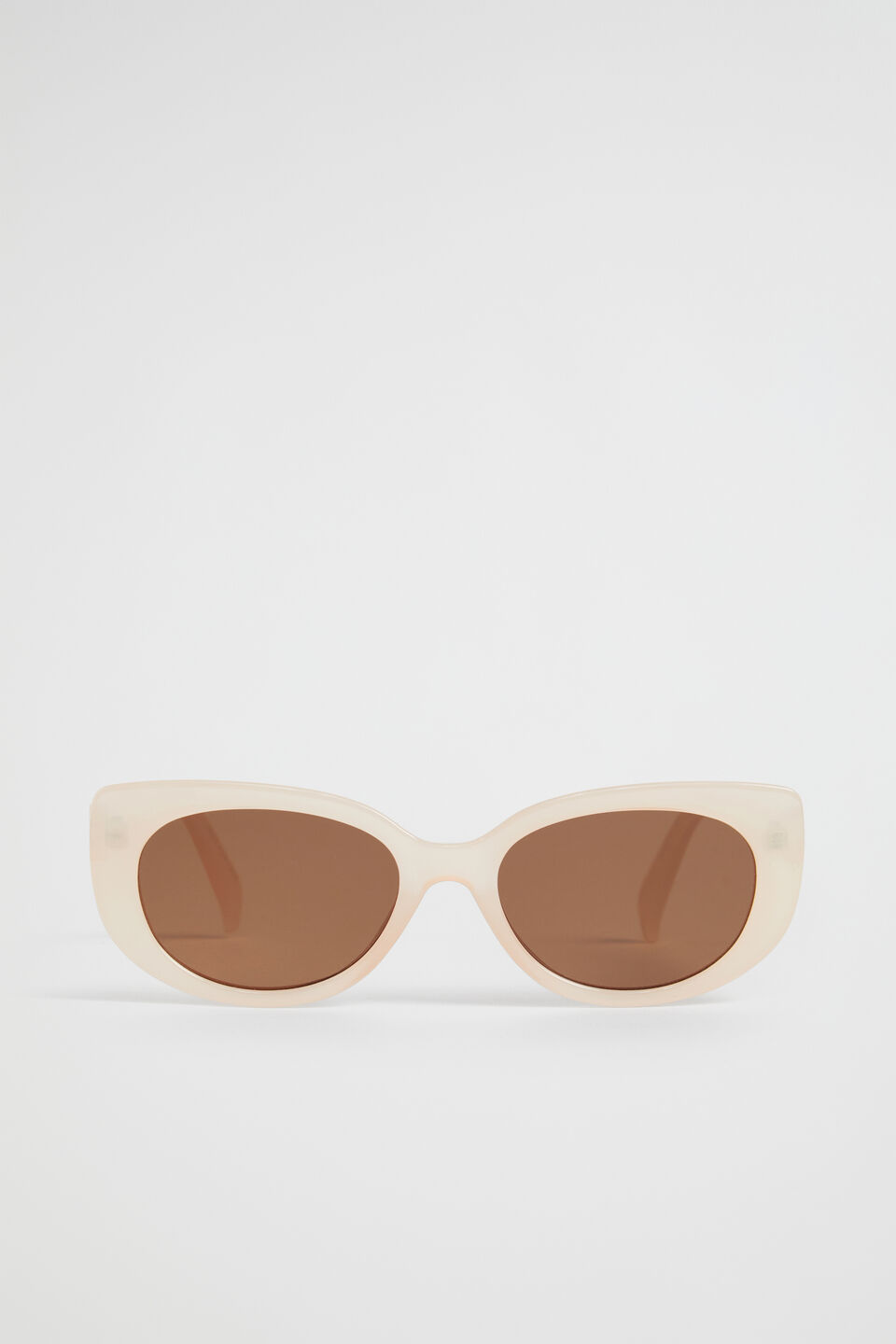 Greta Oval Sunglasses  Magnolia