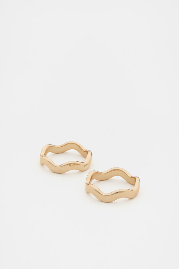 Wave Ring  Gold  hi-res