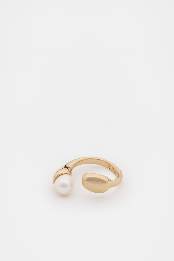 Sculpture Pearl Ring  Pearl  hi-res