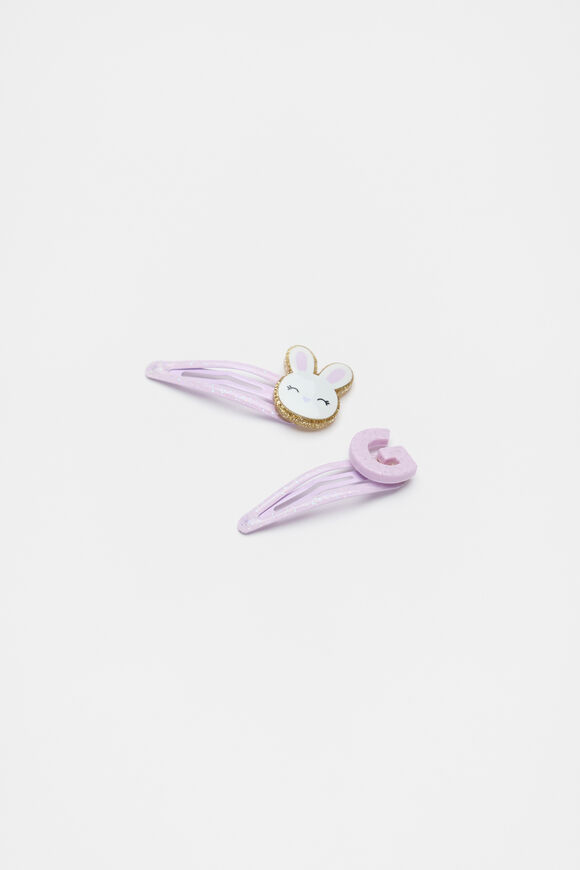 Bunny Initial Snap  G  hi-res
