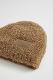 Boucle Logo Detail Beanie  Deep Chai  hi-res