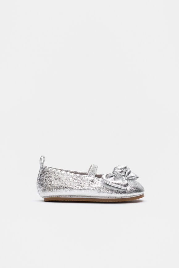 Mini Bow Ballet  Silver  hi-res