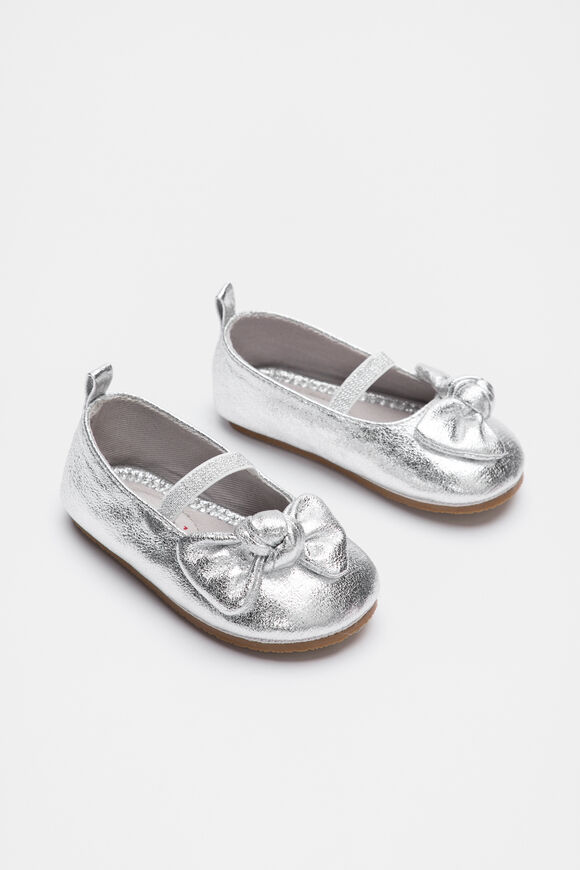 Mini Bow Ballet  Silver  hi-res