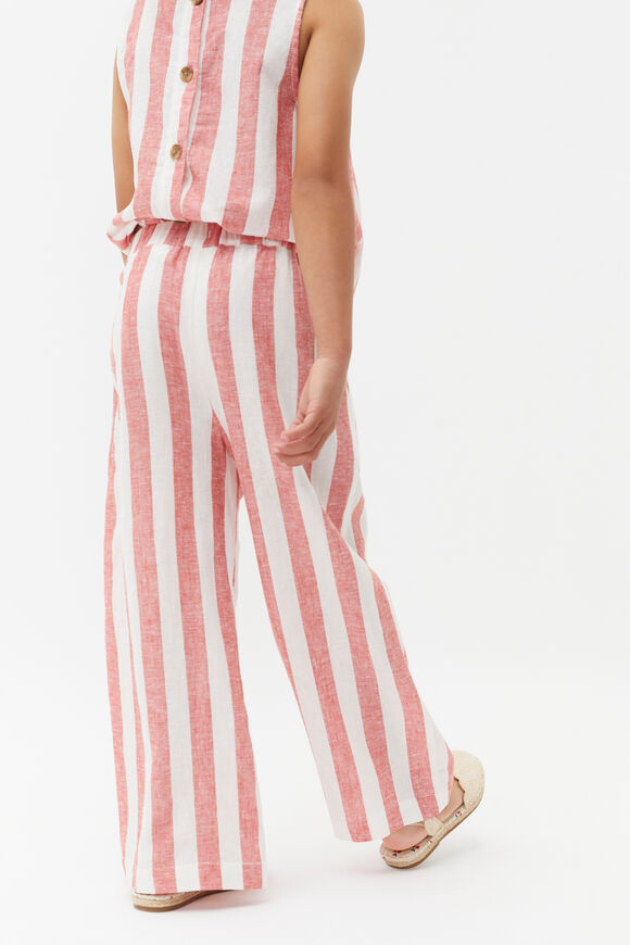 Stripe Pull On Pant  Strawberry Red  hi-res