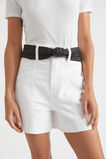 Textured Knot Belt  Black  hi-res