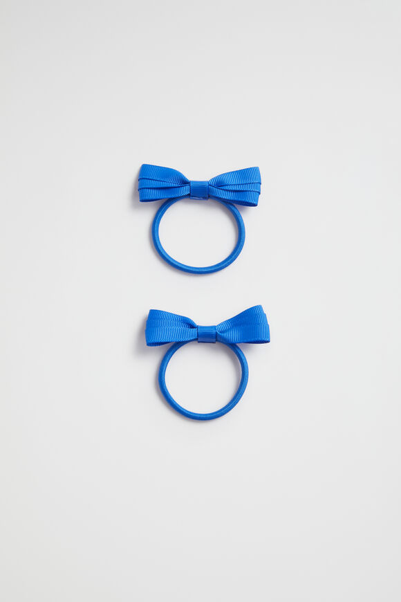 Grosgrain Bow Elastic Pack  Royal Blue  hi-res