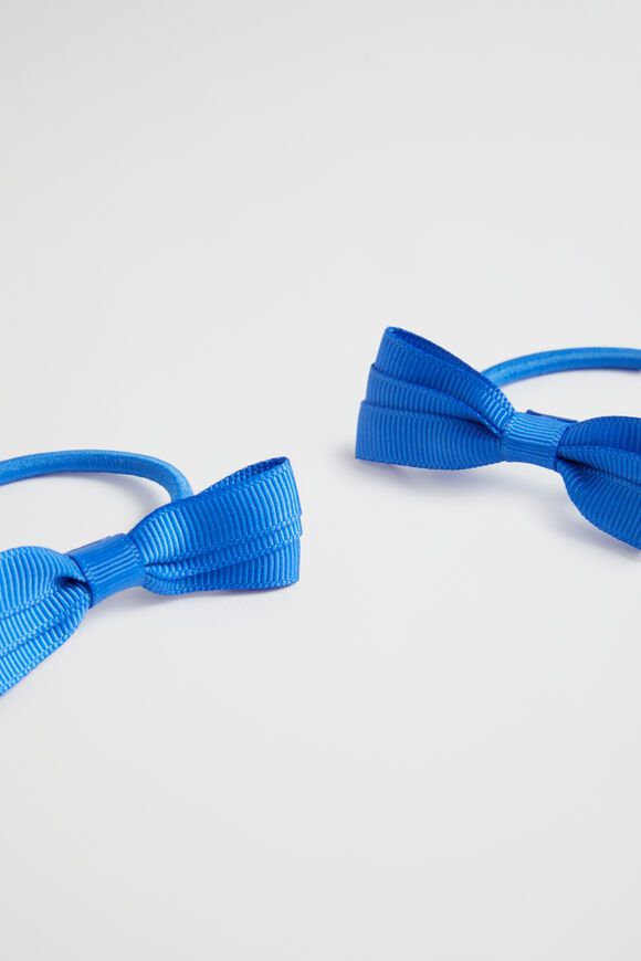 Grosgrain Bow Elastic Pack  Royal Blue  hi-res