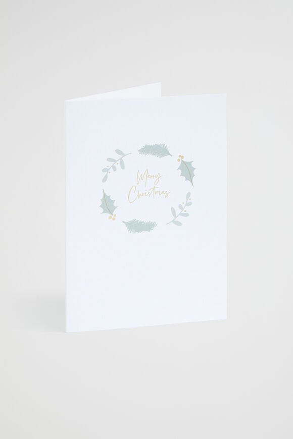 Greeting Card  Wreath  hi-res