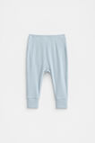 Core Rib Logo Legging  Blue Stripe  hi-res